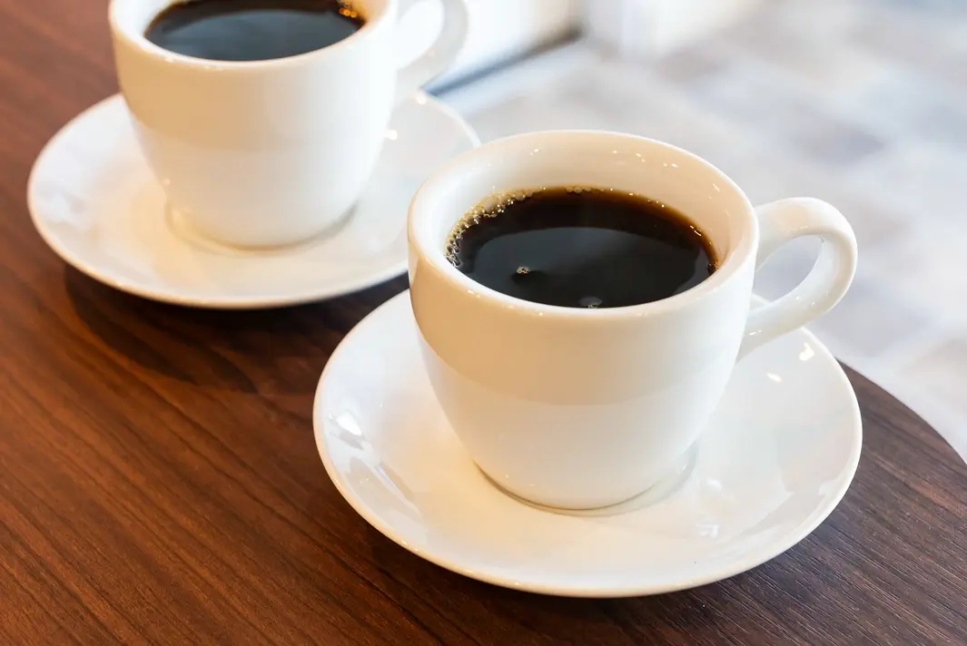 Garage T-Squareのカフェで提供される本格的なドリップコーヒー