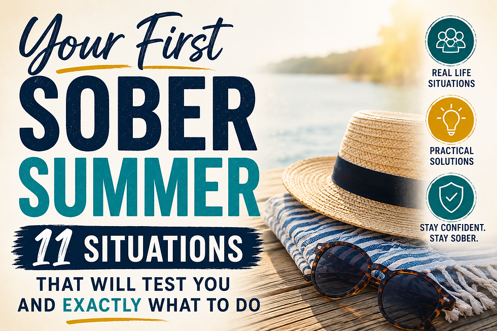 Your first sober summer