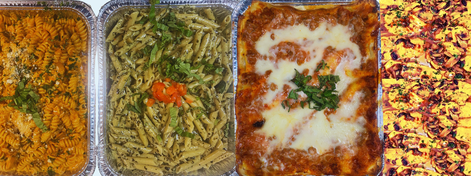Arranged Food and Objects