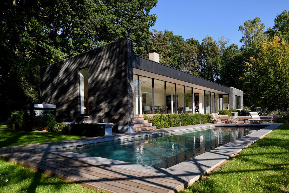 RECONSTRUCTION D’UNE VILLA À BRAINE L’ALLEUD ©corbisier_architectes