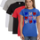 Thumbnail: YOUTH "Big H" Baseball Bow Coquette Grid Shirt