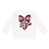 Thumbnail: TODDLER Hays HS Hawks JV Red Baseball Coquette Bow Sweatshirt