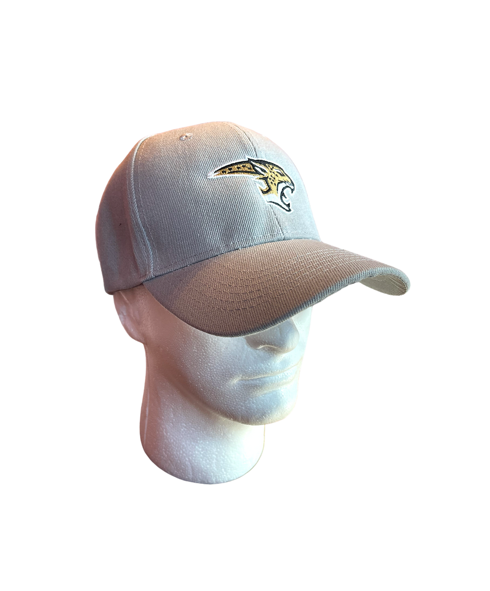 Thumbnail: Regular Light Gray Johnson HS Jag Head Ponytail Baseball Cap