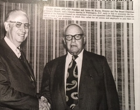 George Meany AFLCIO President & James Roche Past Board Chariman GM SEPT 1971.jpeg