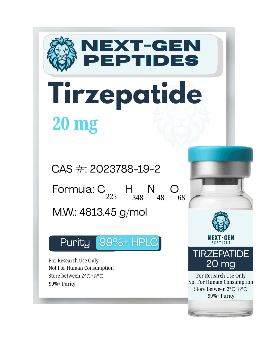 Tirzepatide 20mg | NEXT-GEN PEPTIDES - Diabetes & Weight Management Solution