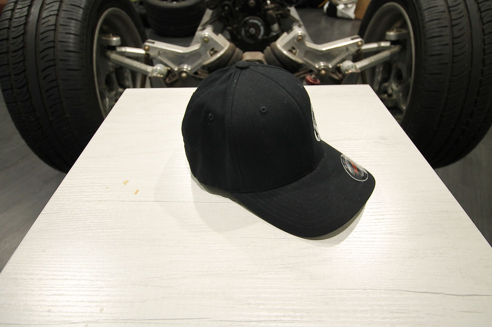 Thumbnail: GAP Racing Flexfit Fitted Cap, Silver Logo