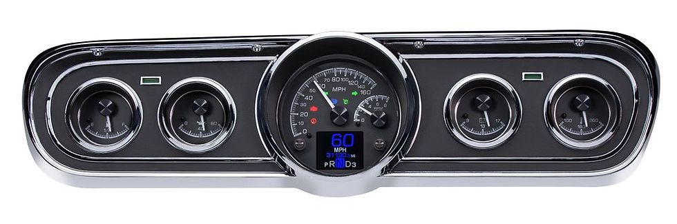 Thumbnail: Dakota Digital HDX Direct-Fit Analog Gauges (1969-1970 Ford Mustang)