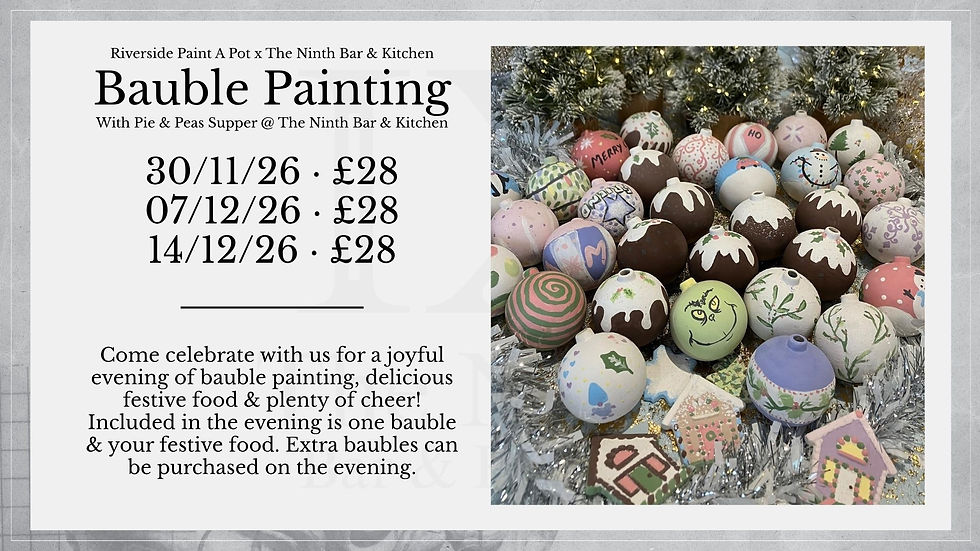 Bauble Painting @ The Ninth