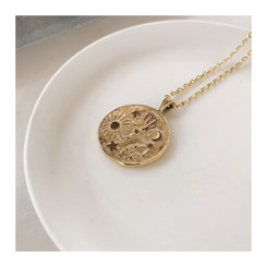 BESPOKE STAR SIGN PENDANT GOLD
