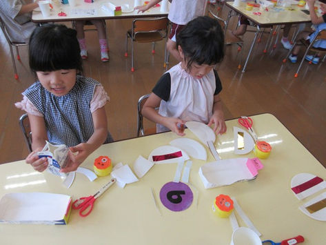 R7年度ゆりぐみ製作遊び<5歳児>