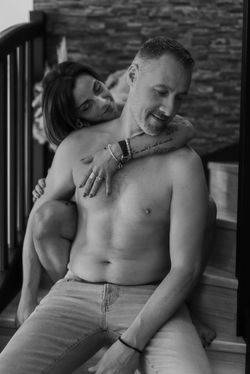 Shooting couple sensuel