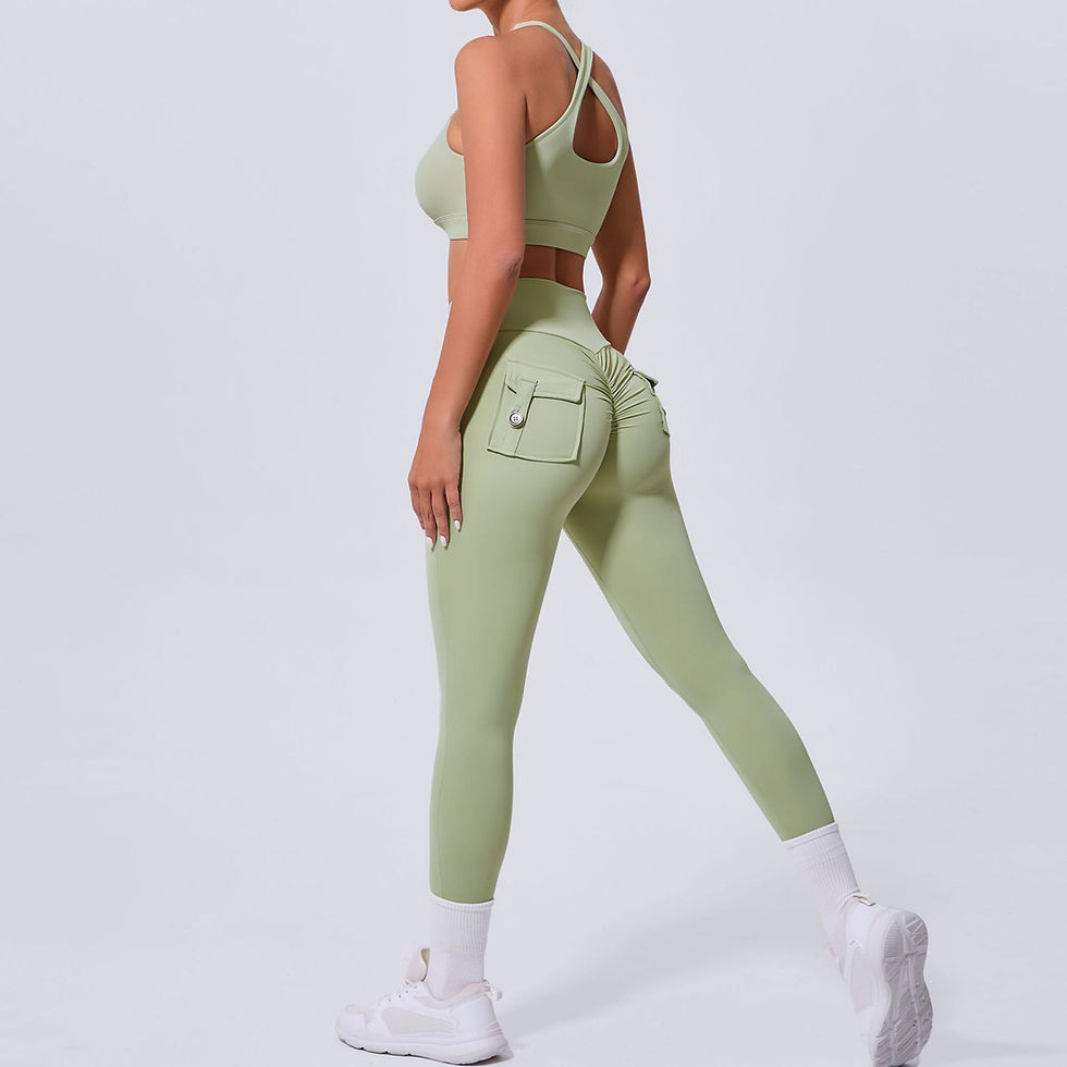 Thumbnail: Alisha Back Pockets Leggings
