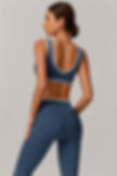 Thumbnail: Stamina Flared Leggings & Sports Bra Set – Feminine High‑Performance Activewear
