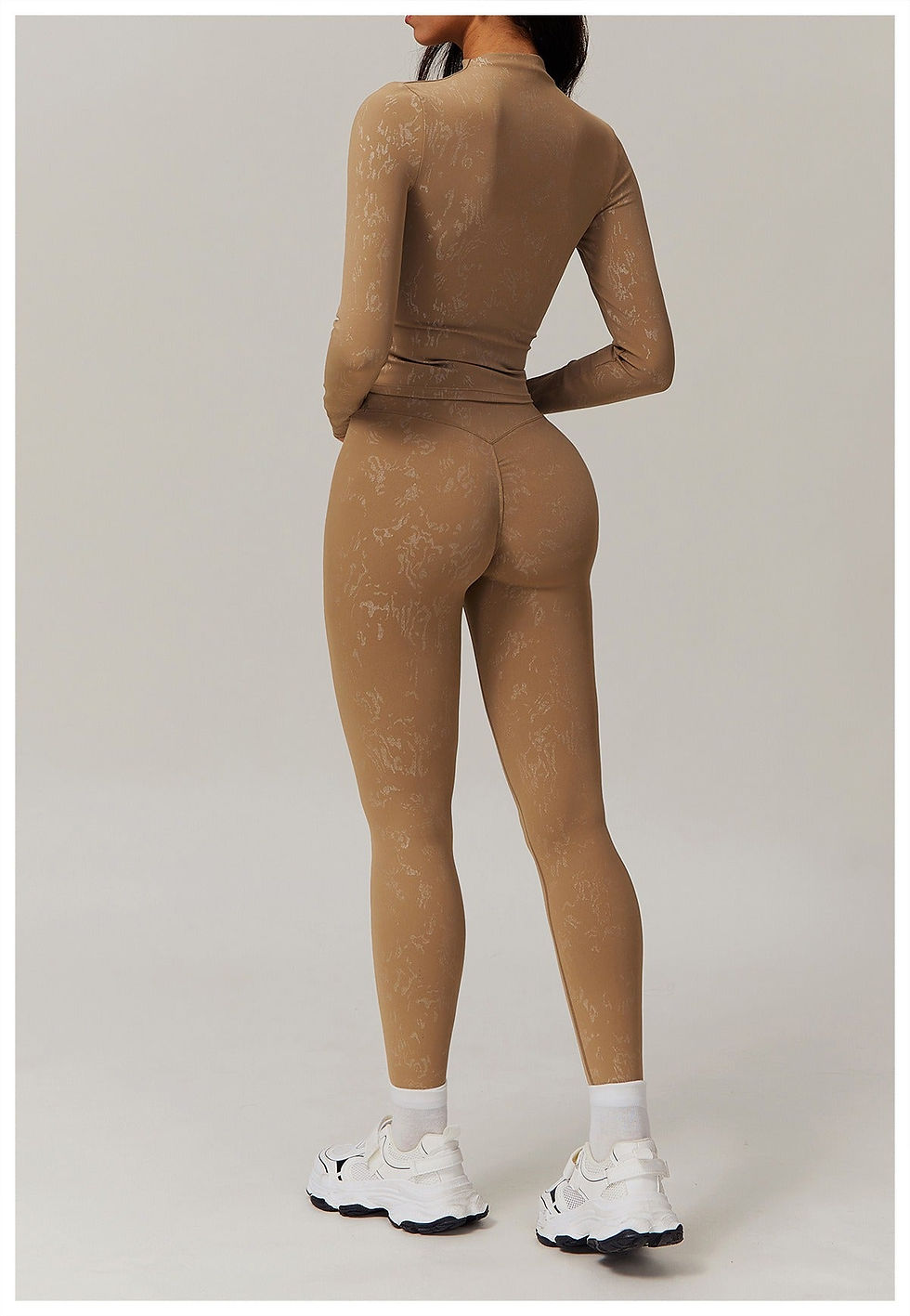 Thumbnail: Kay Turtleneck Longsleeve Top & Leggings Set