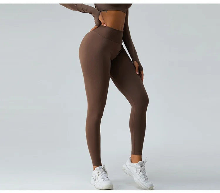Thumbnail: Carrie Scrunch Seamless Leggings