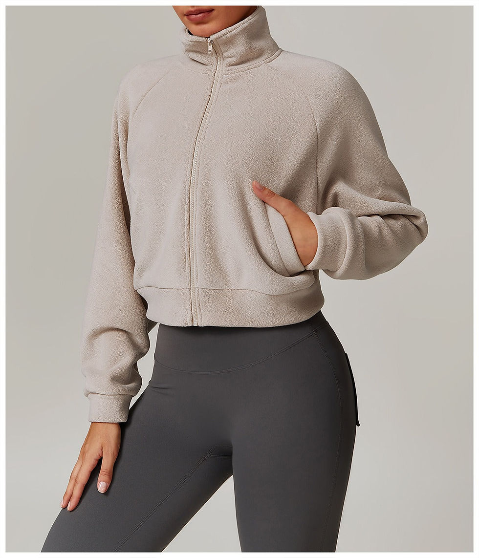 Thumbnail: Tove Warm Fleece Zip Jacket