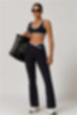 Thumbnail: Stamina Flared Leggings & Sports Bra Set – Feminine High‑Performance Activewear