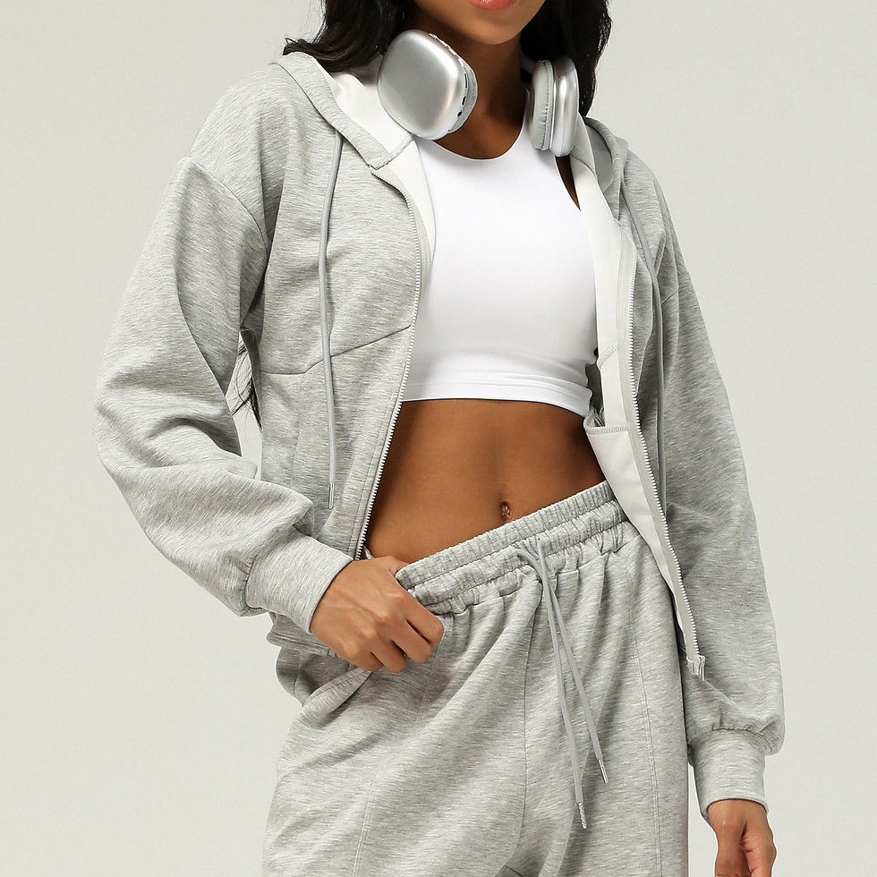 Thumbnail: Onyx Hoodie Zip Top