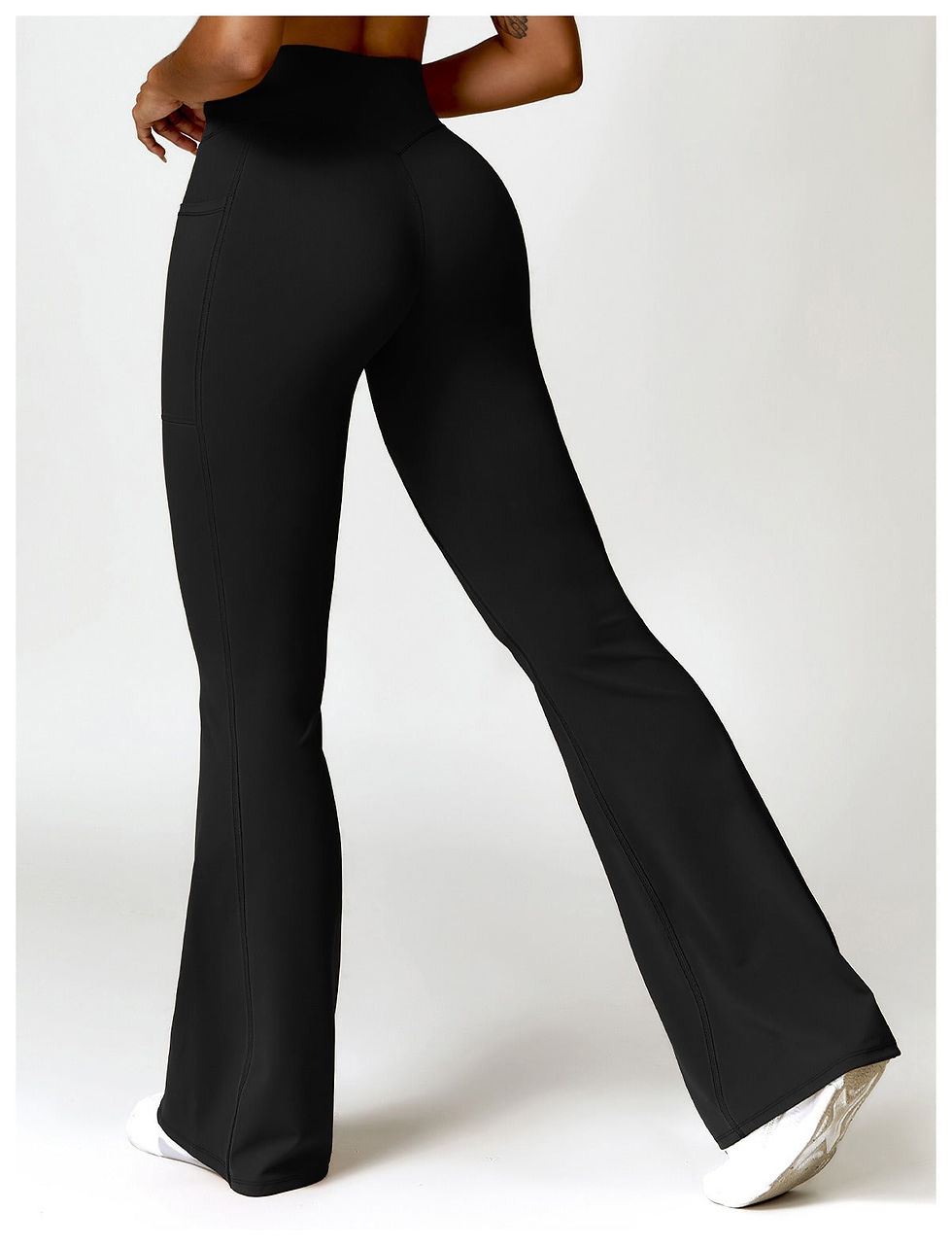 Thumbnail: Waist Twist Flared Trousers