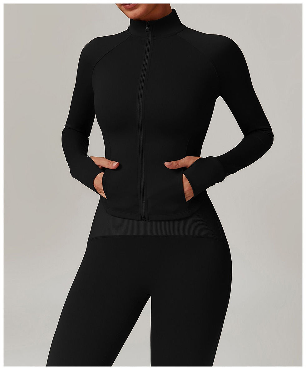 Thumbnail: Melina Longsleeve Zip Top