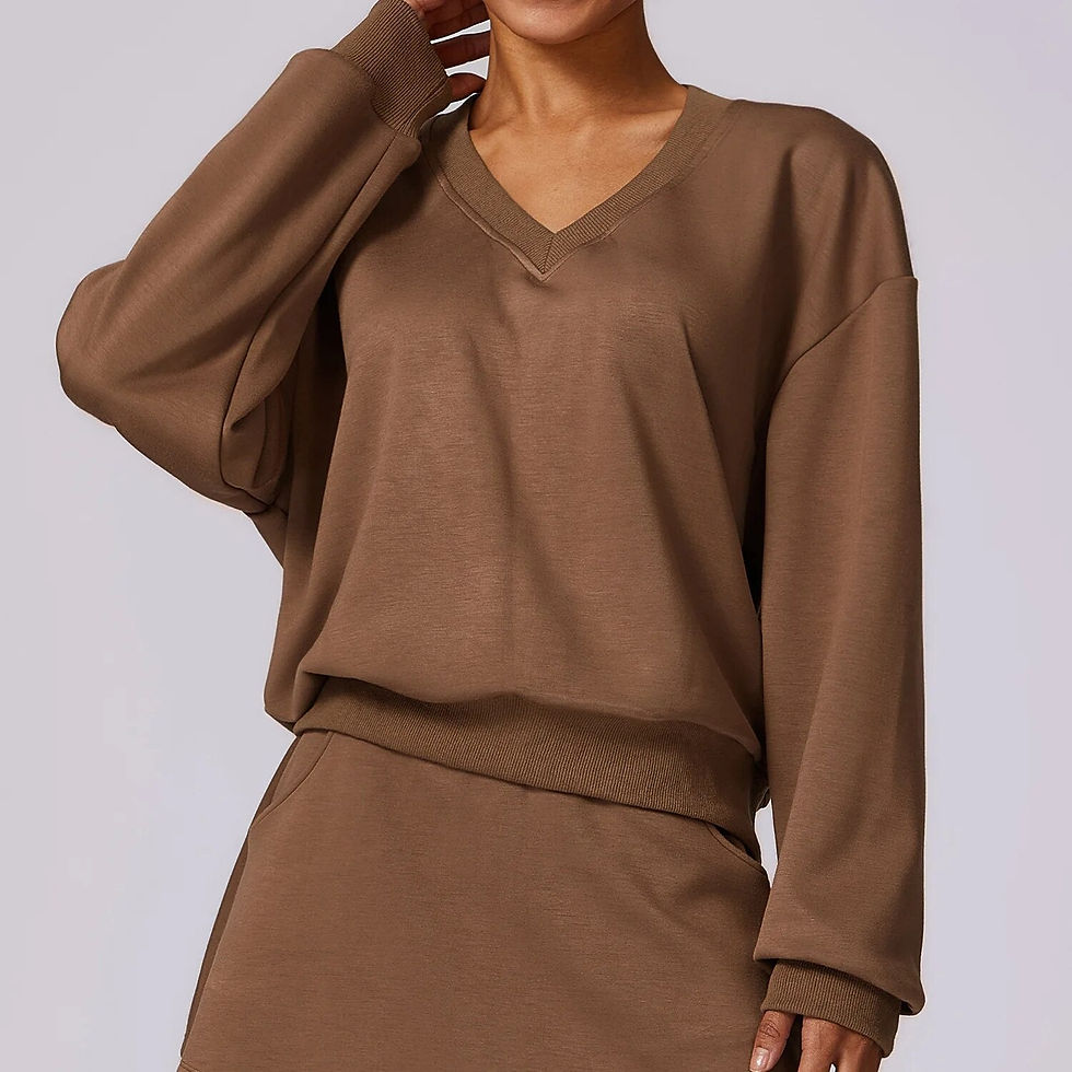 Thumbnail: Eliza Longsleeve Sweatshirt Top