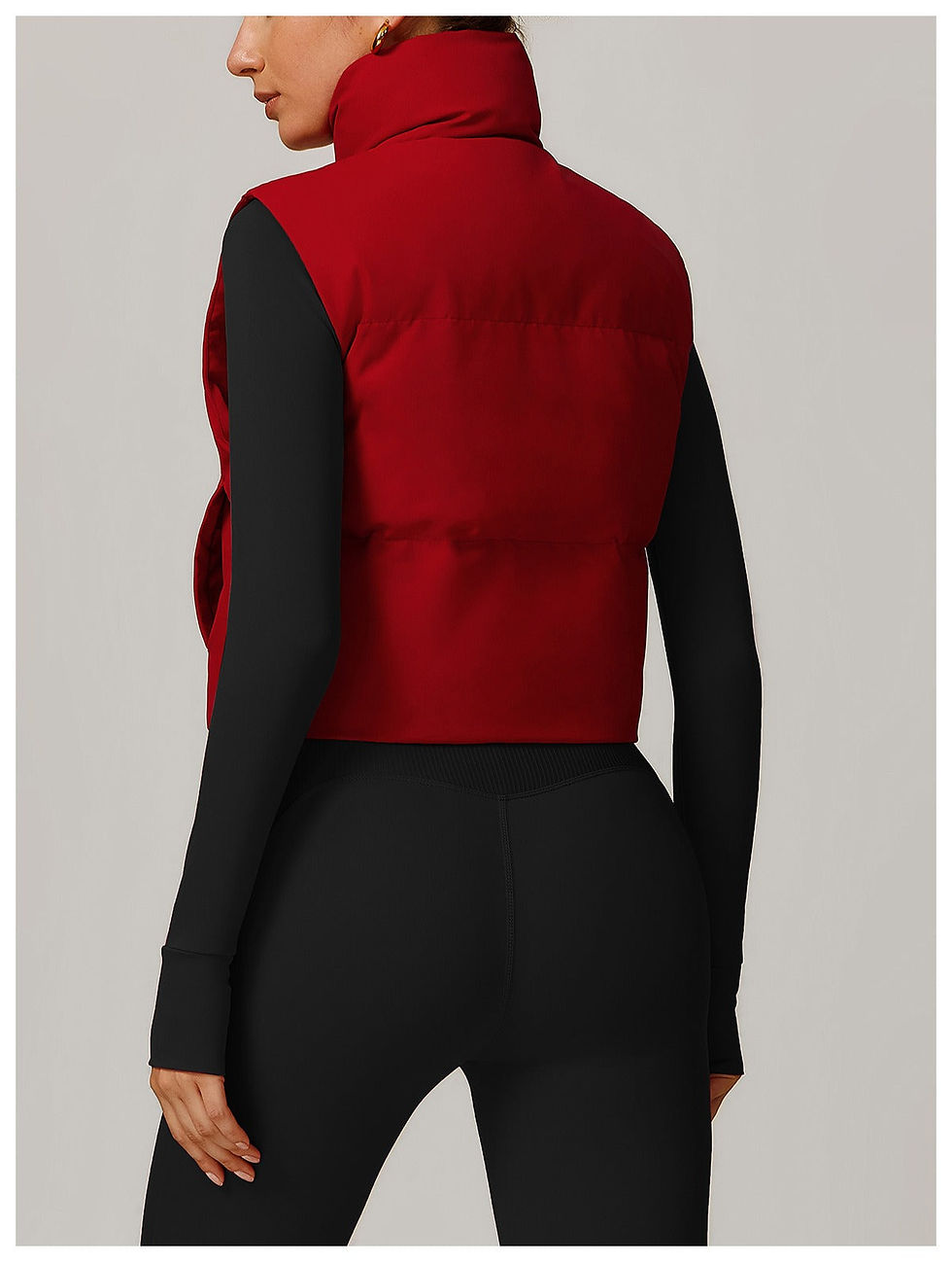 Thumbnail: Sleeveless Puffer Jacket