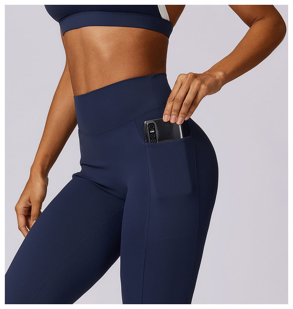 Thumbnail: Gillian Side Pockets Leggings