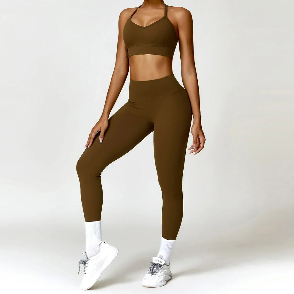 Thumbnail: Laura Crop Top & Leggings Set