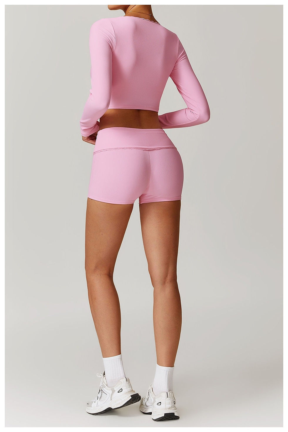 Thumbnail: Polly Longsleeve Top & Shorts Set