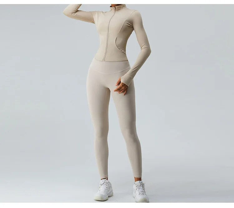 Thumbnail: Miley Zip Up Longsleeve Top