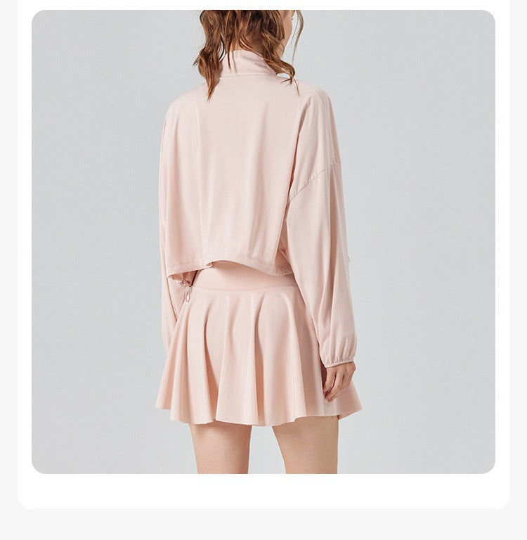 Thumbnail: Evadne Zip Top & Skort Set (UPF 50+)