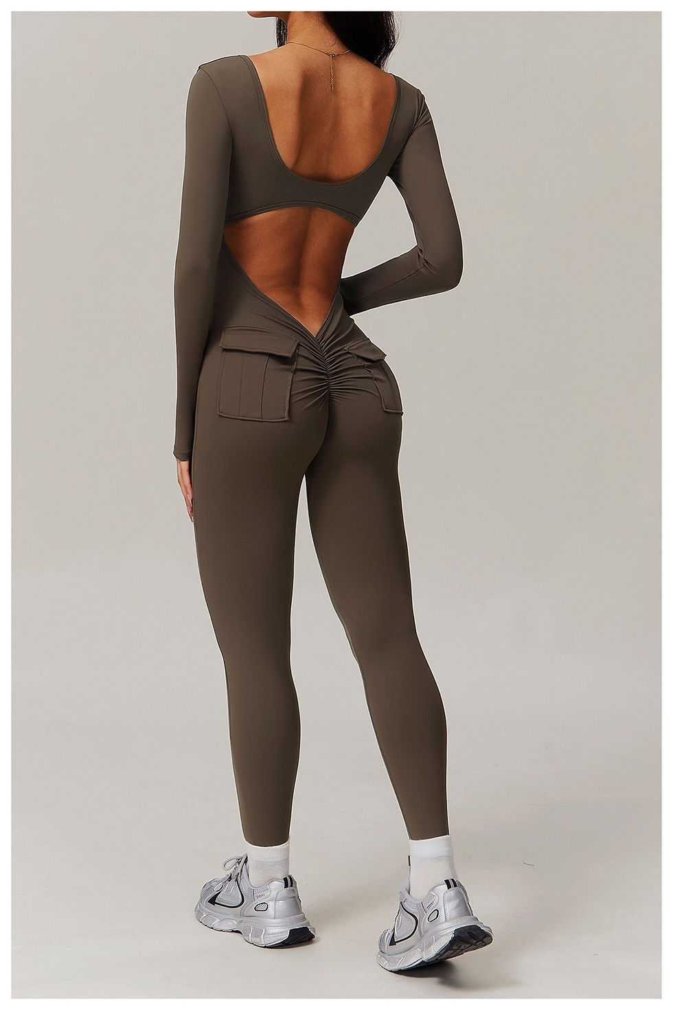 Thumbnail: Aida Back Pockets Jumpsuit