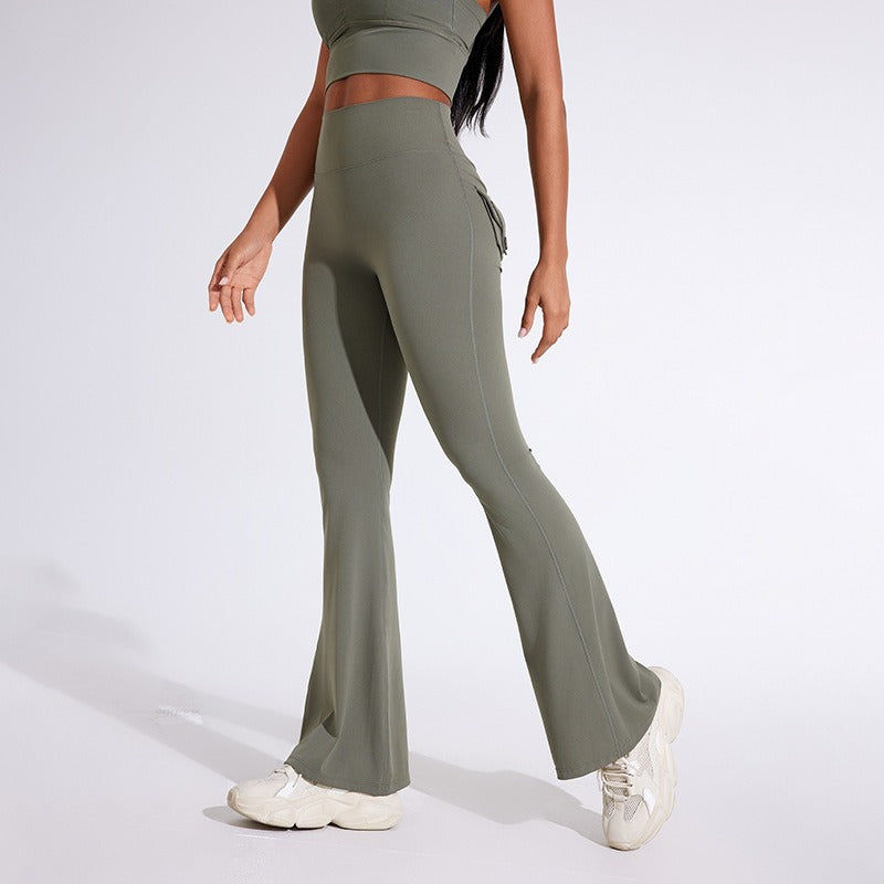 Thumbnail: Jolene Flared Pocket Leggings