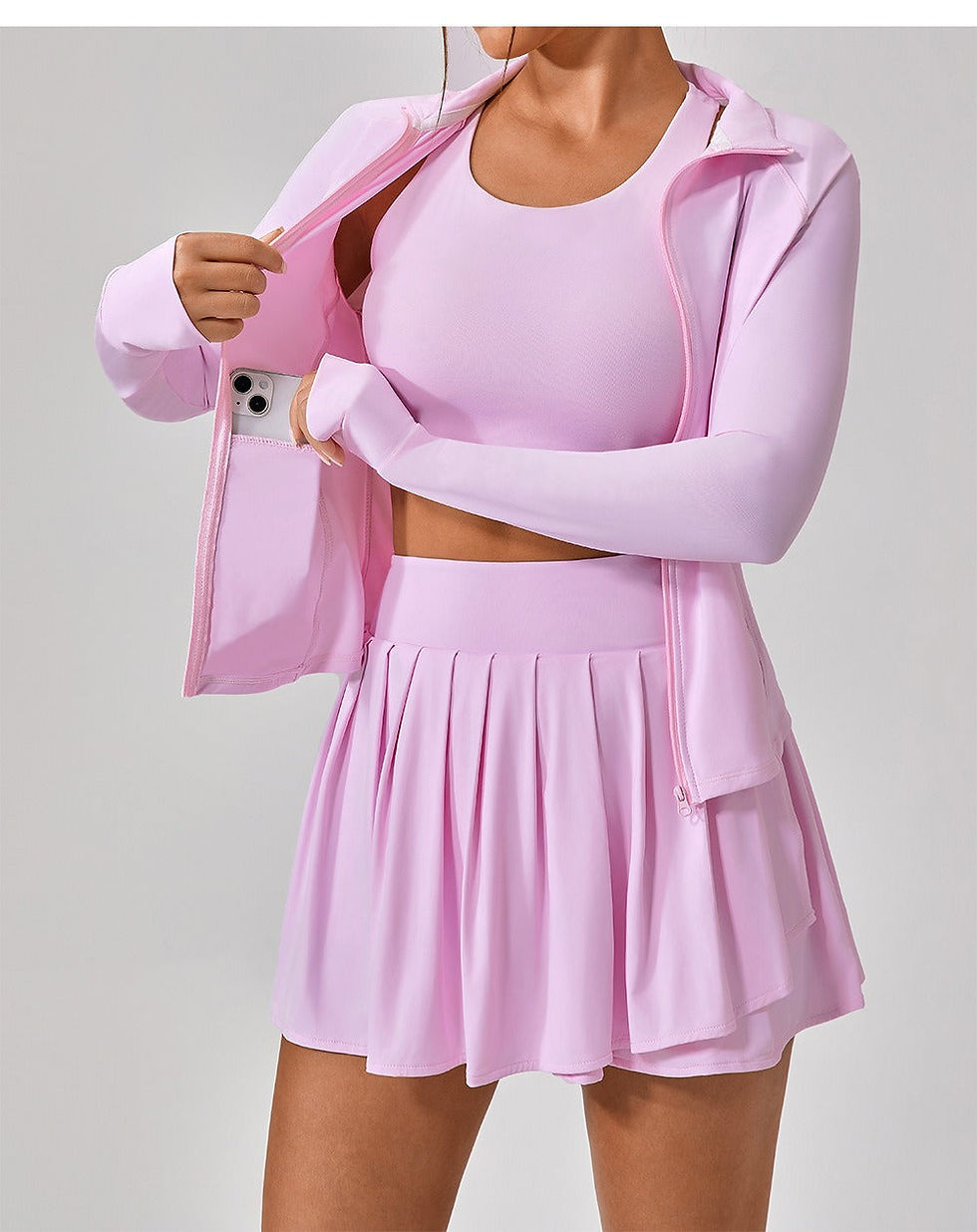 Mara Longsleeve Zip Top UPF 50+