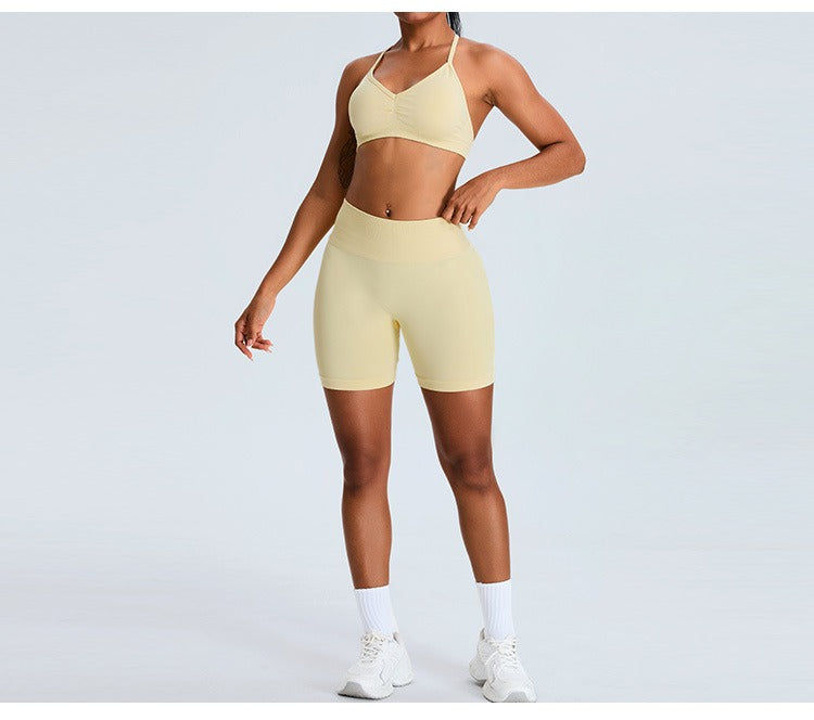Thumbnail: Tia Seamless Bra Top & Shorts Set