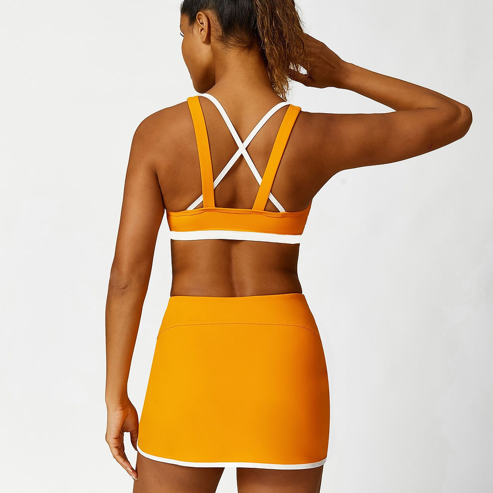Thumbnail: Celeste Bra Top & Skort Set