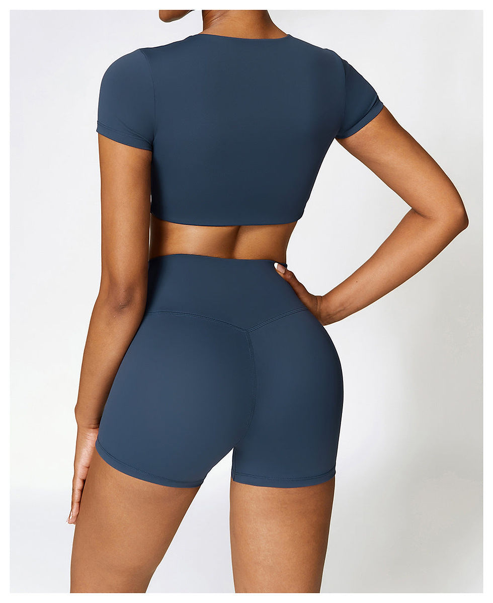 Thumbnail: Butter T-Sleeve Crop Top