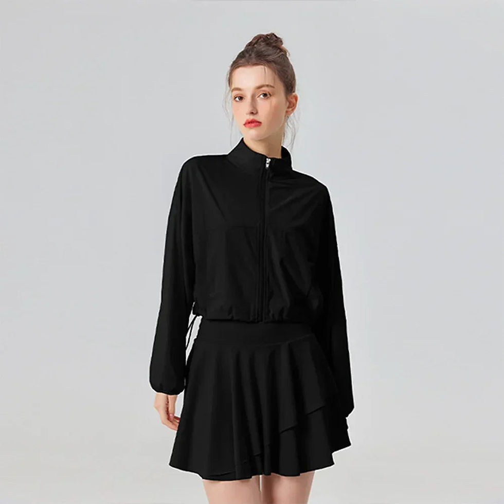 Thumbnail: Evadne Zip Top & Skort Set (UPF 50+)