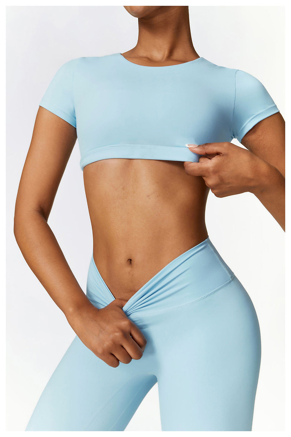 Thumbnail: Butter T-Sleeve Crop Top