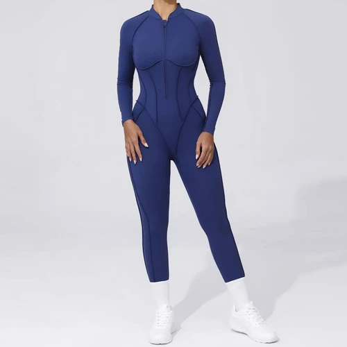 Iconic Longsleeve Zip Jumpsuit | LUCKY LABEL