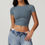 Thumbnail: Violet T-Sleeve Top
