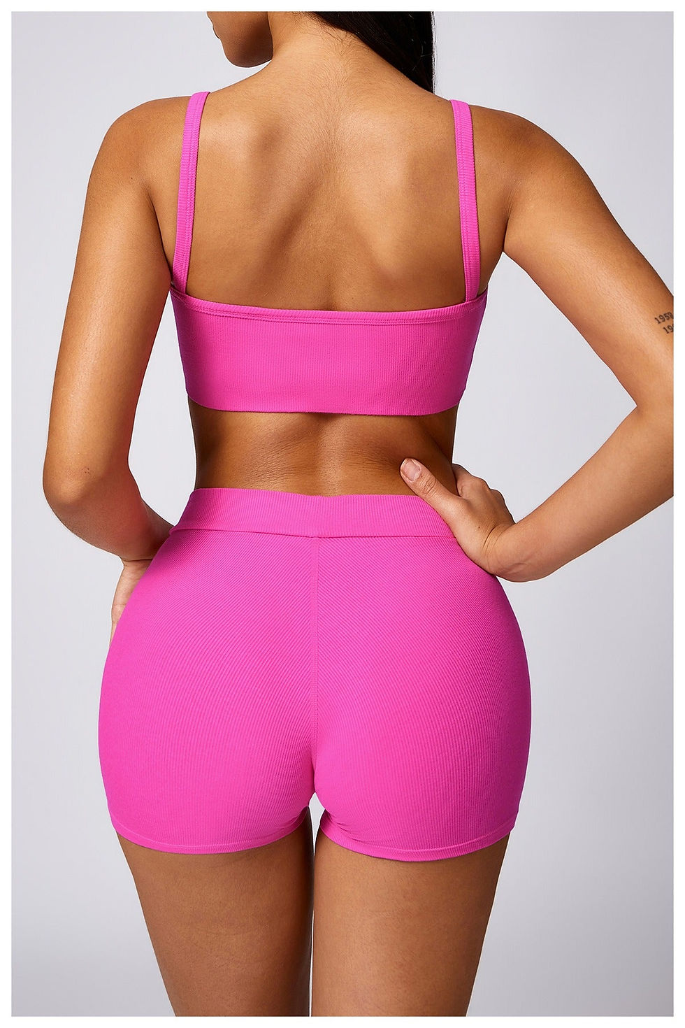 Thumbnail: Rayon Strappy Ribbed Top