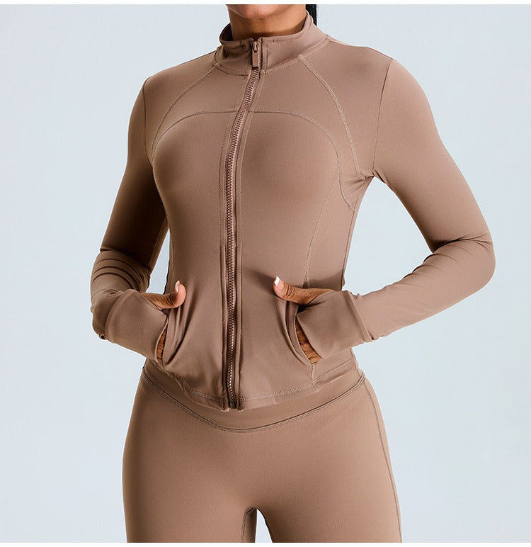 Talia Longsleeve Zip Top