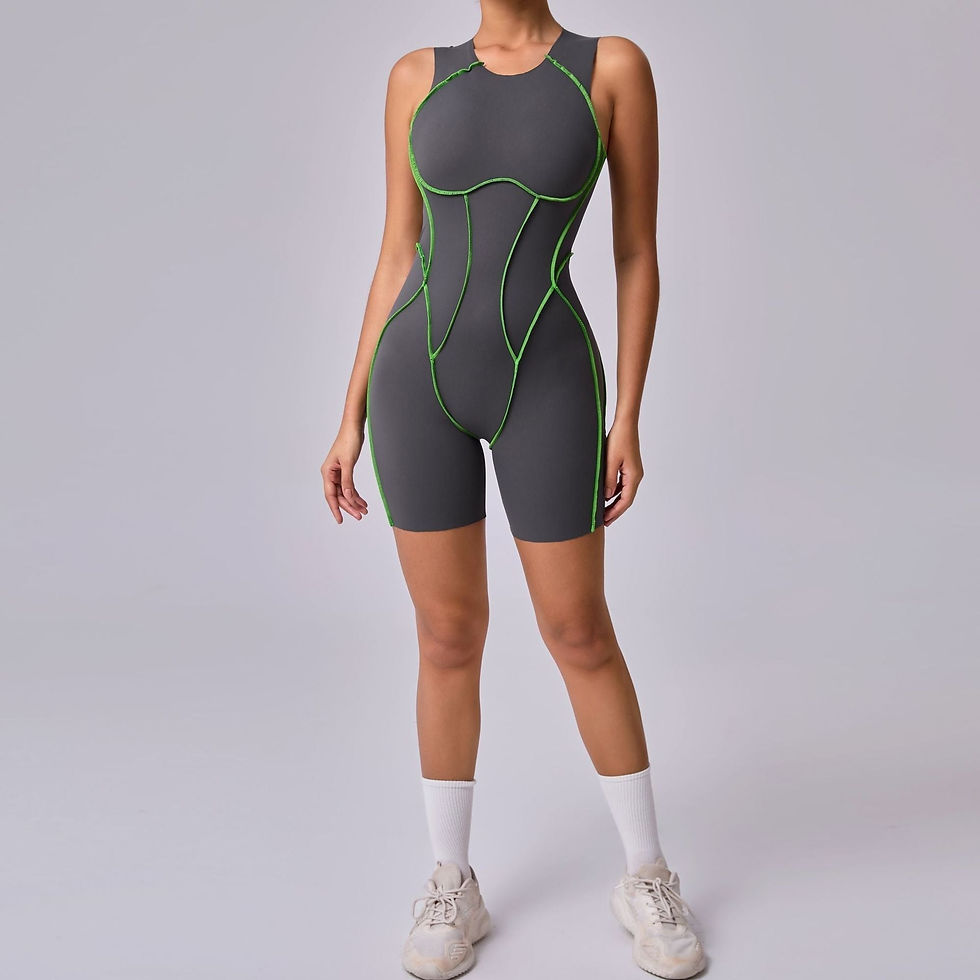 Thumbnail: Venus Seam Contrast Romper