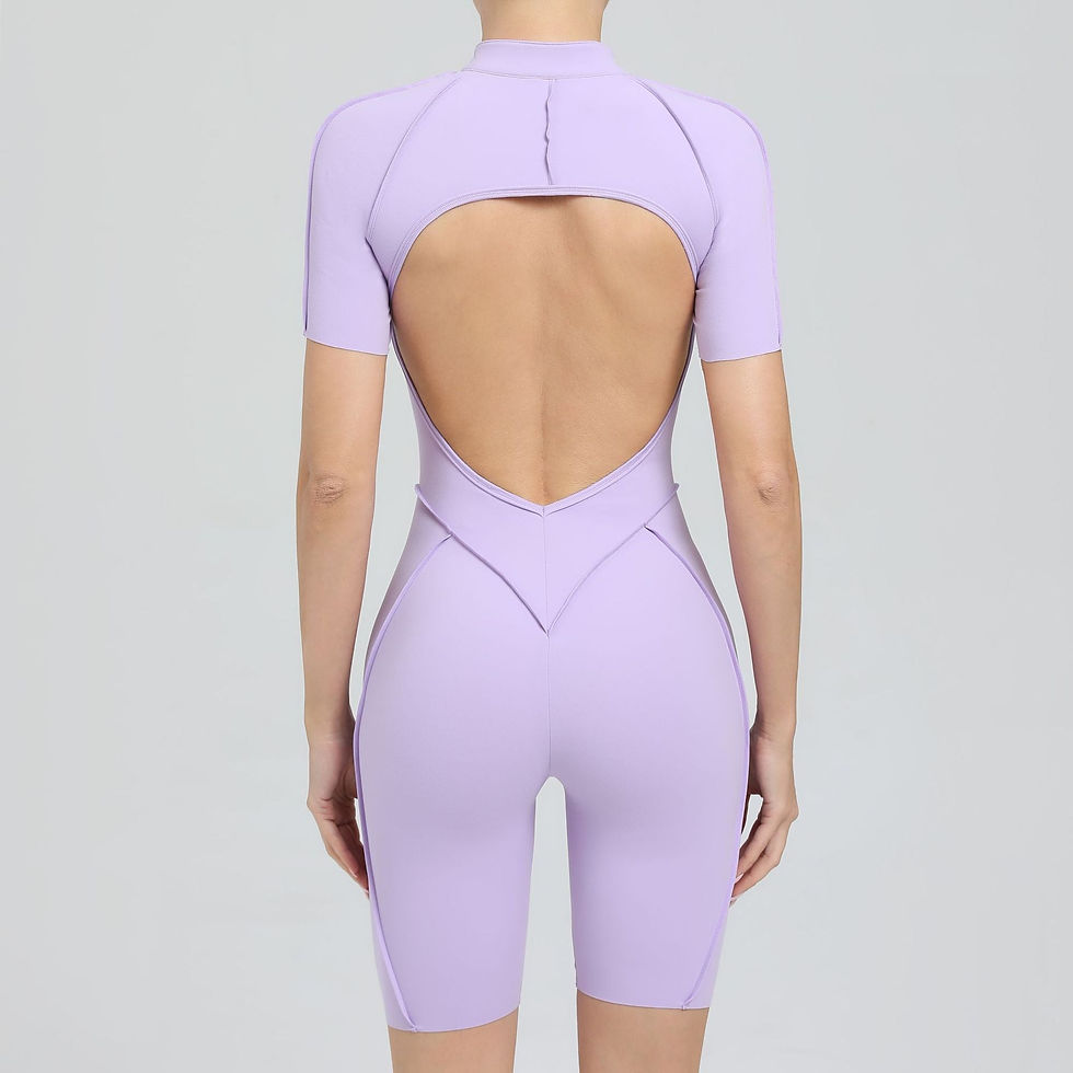 Thumbnail: Iconic T-Sleeve Zip Romper