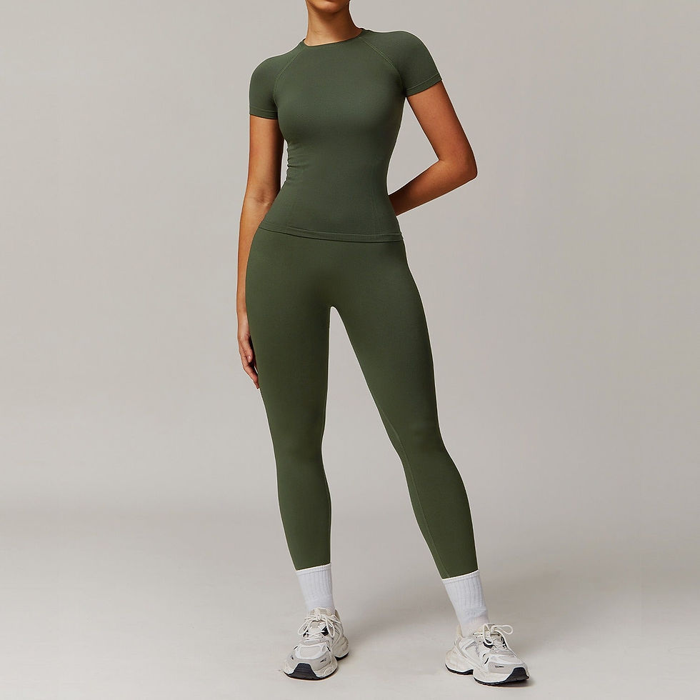 Thumbnail: Piper T-sleeve Top & Leggings Set
