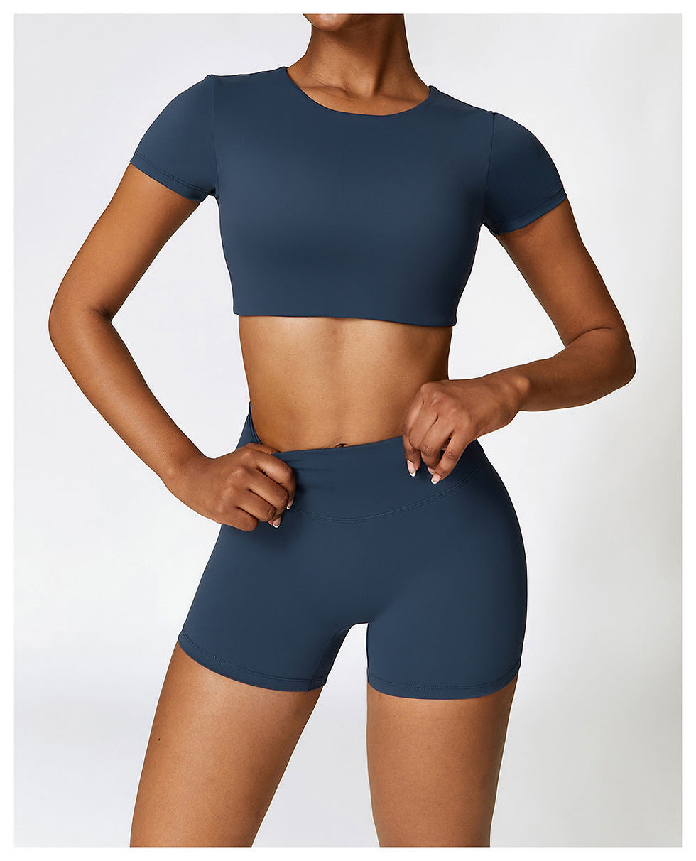 Thumbnail: Butter T-Sleeve Crop Top