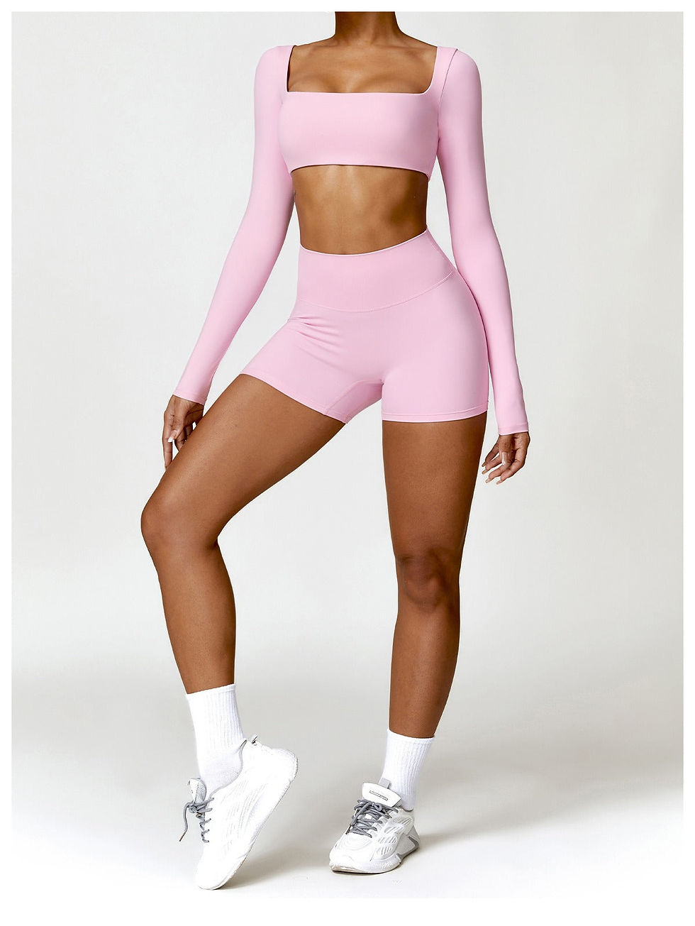 Thumbnail: Eclipse Longsleeve Top & Shorts Set (Size Up)