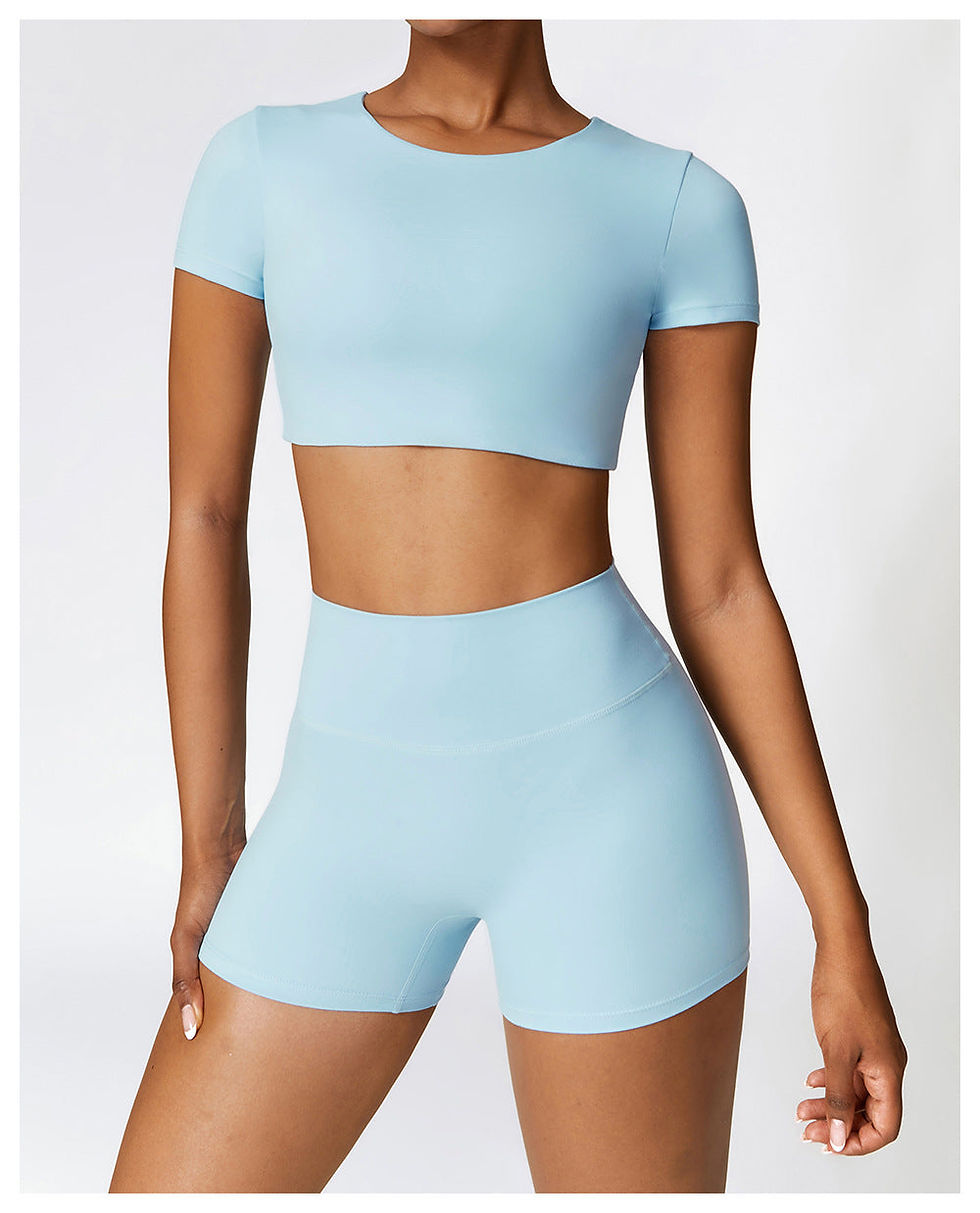 Thumbnail: Butter T-Sleeve Crop Top