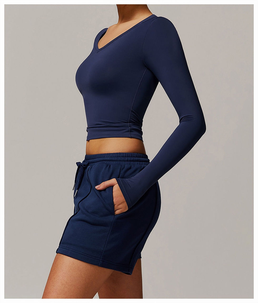 Thumbnail: Demi V Longsleeve Top